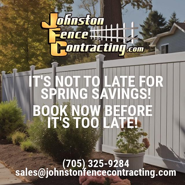 Johnston fence contracting - barrie fencing - north america yellow pages