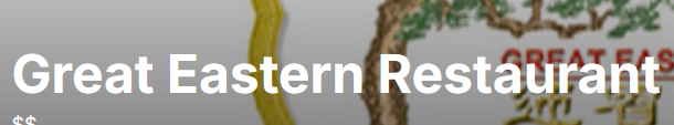 Great eastern restaurant - north america yellow pages