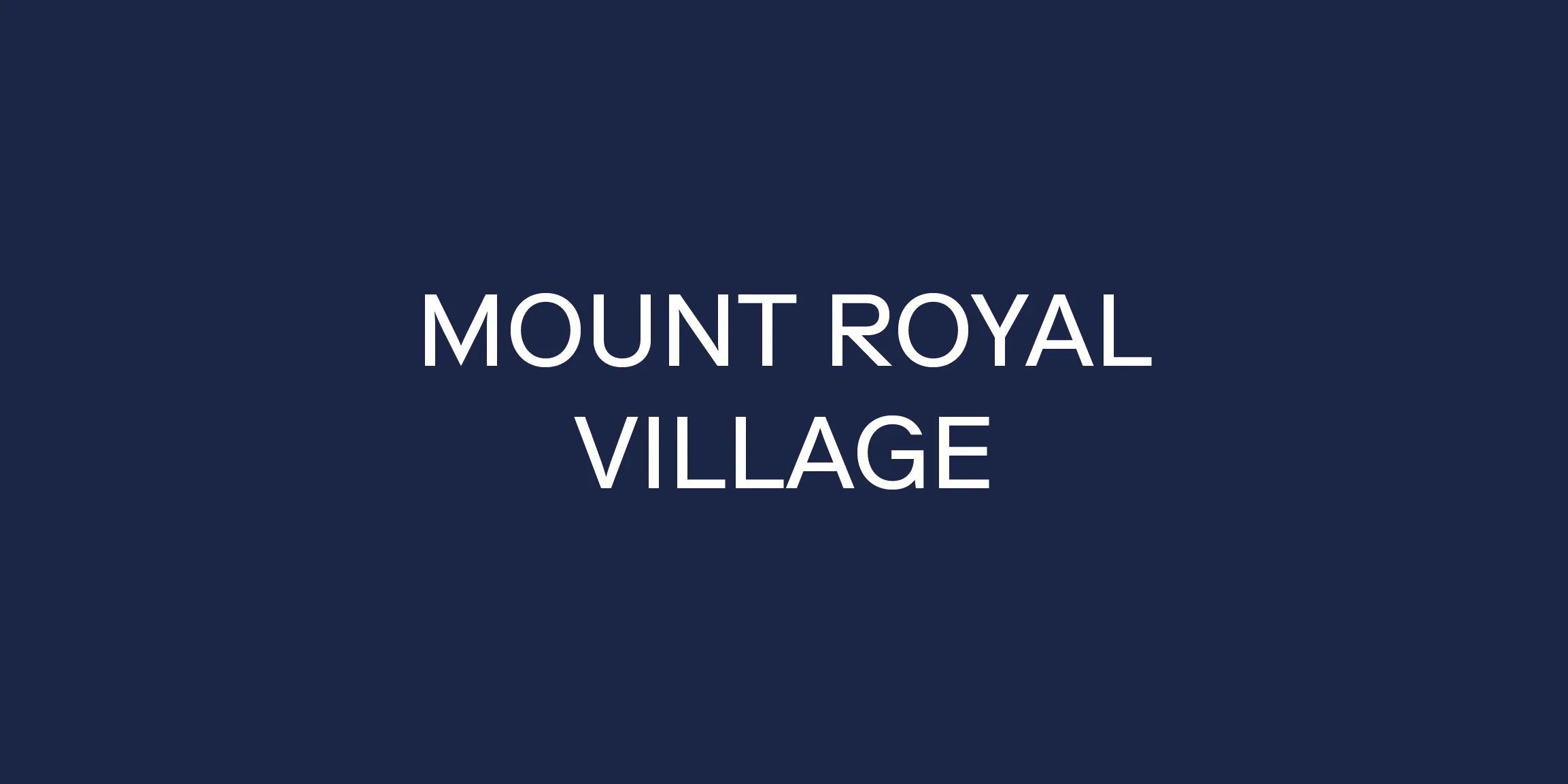 Mount royal village - north america yellow pages